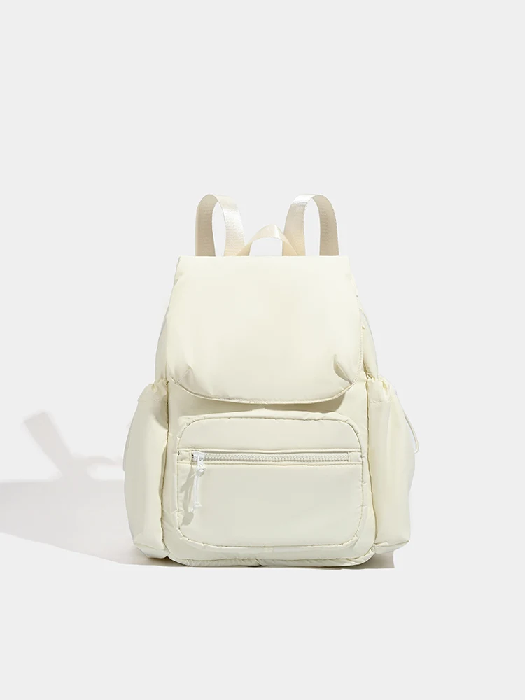 

Faionable Large Capaci Nylon Bapa Simple Double Strap Travel Commuting Student Class Versatile Single oulder Bag