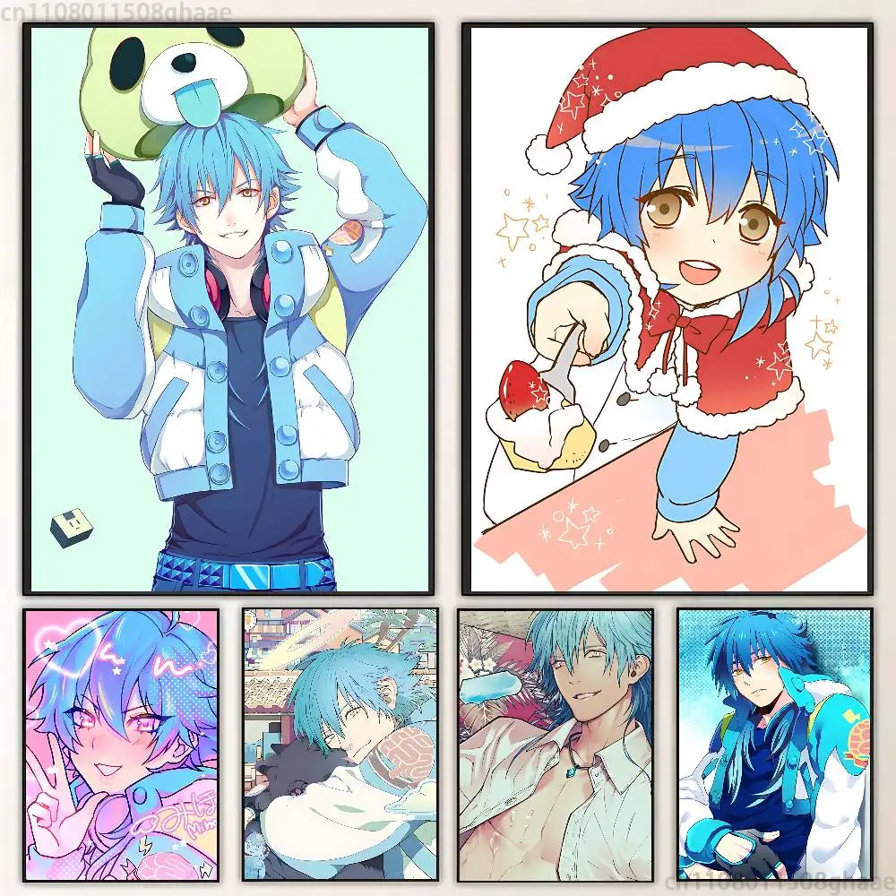 

D-Dramatical M-Murder Aoba Seragaki Poster Wall art print art suitable for living room bedroom bar parlor home decoration gift