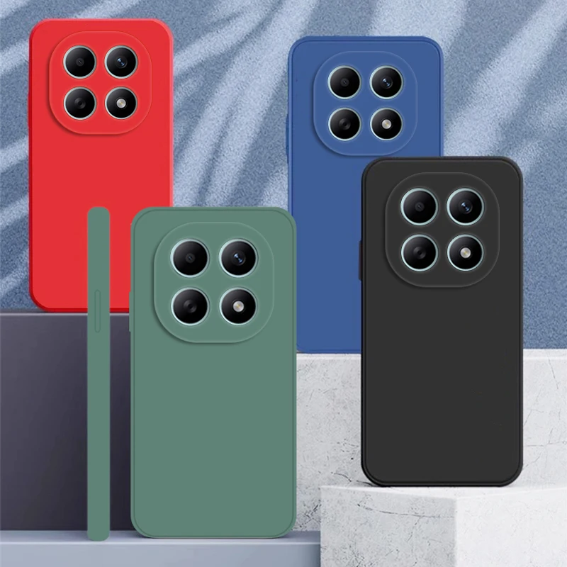 

Чехол для Xiaomi Redmi Note 15, мягкий силиконовый бампер, защитный чехол для телефона, чехол-накладка для Redmi Note 15.