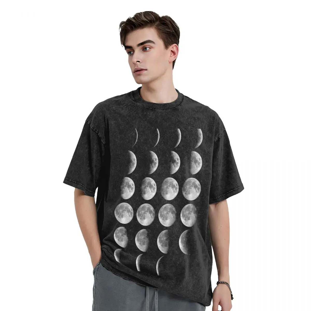 

Moon Phases T-Shirt new edition oversized graphic tee mens graphic t-shirts