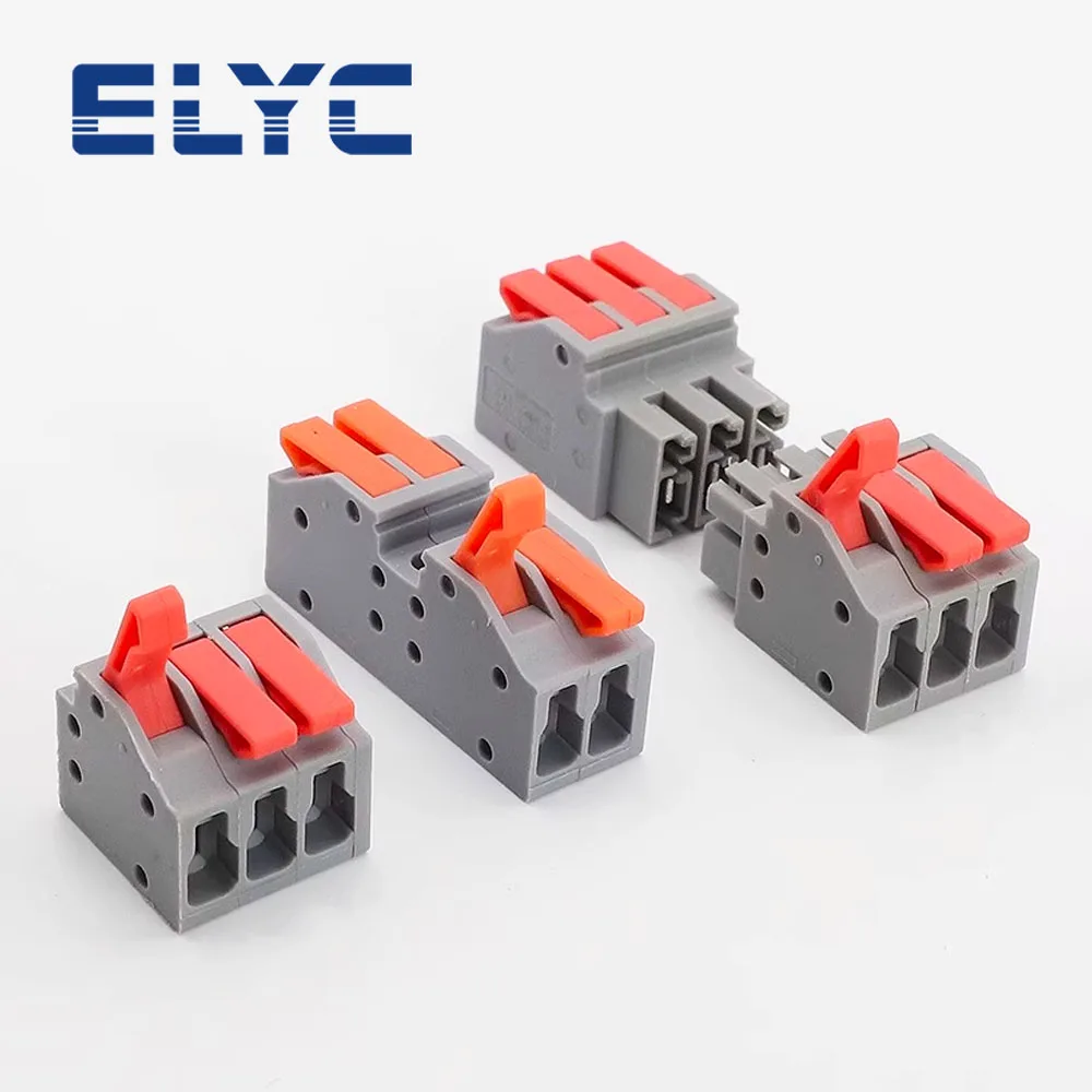 

Easy Operation Splicing wire connector press quick terminal Home wire divider Lamp connector Pair copper joints