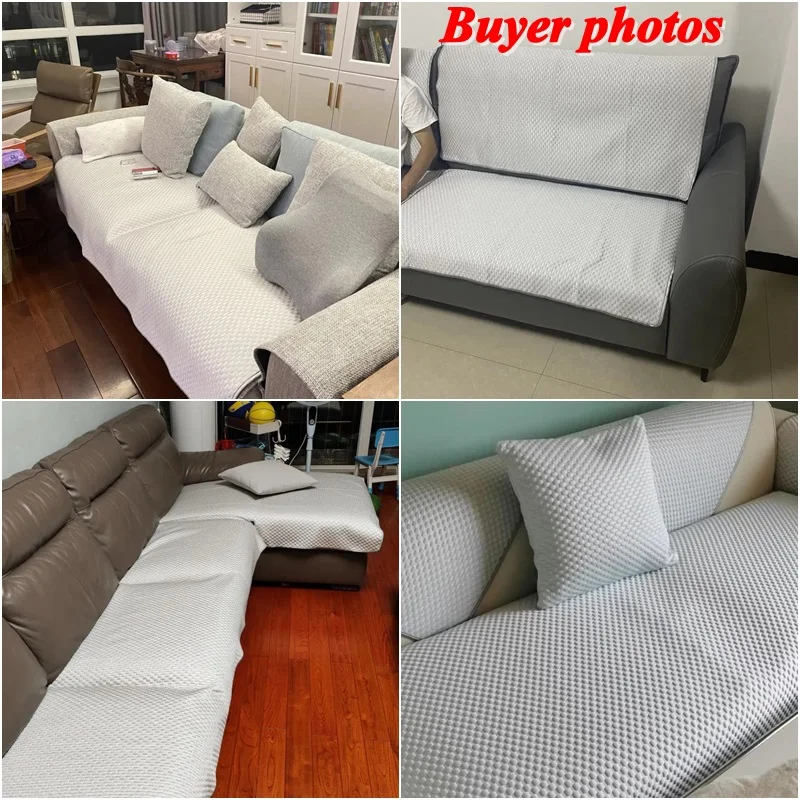 1 قطعة منشفة أريكة ملمس التبريد للصيف العالمي عدم الانزلاق مسند الذراع أريكة أغطية تنفس الجليد الحرير الأريكة وسادة ديكور المنزل شوبافاباديد