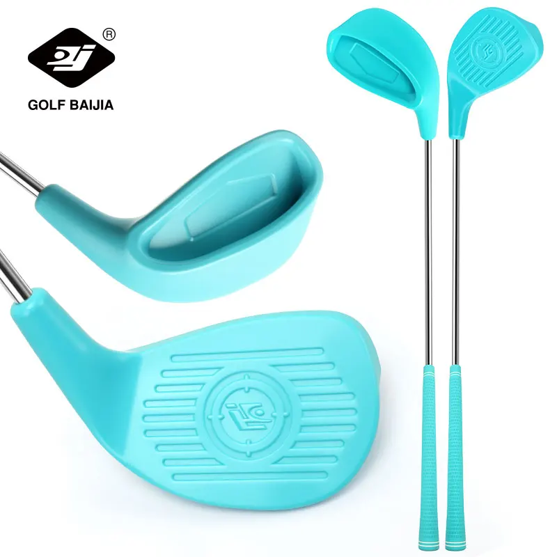Enlarged Plastic Golf Club Blue 30-Inch Super Large Fault-Tolerant Hitting Surface Easy to Pick up for Beginners