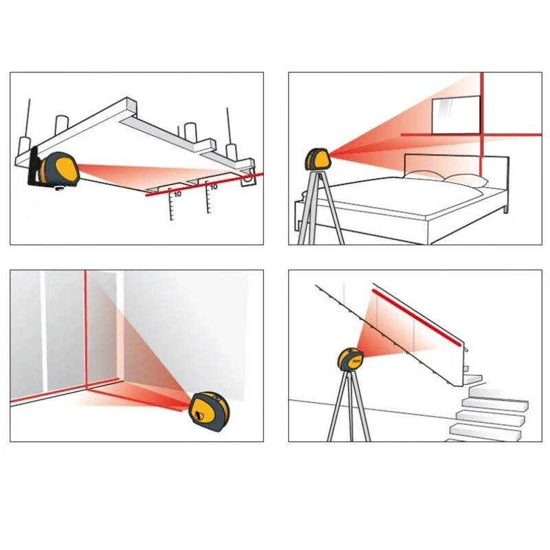 Prexiso-XL2 Nível Laser, Elenco Linha Instrumento