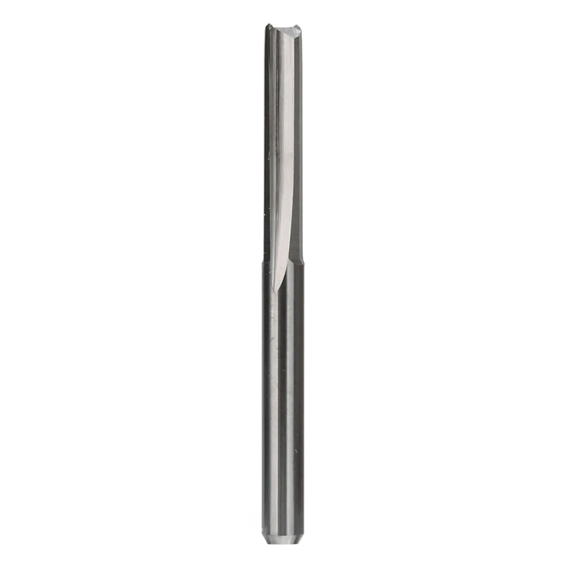 20 Pcs Tungsten Steel CNC Router Bits 2 Flute Straight Slot Wood MDF Milling Cutter 3.175Mm Shank Straight Router Cutter image 4