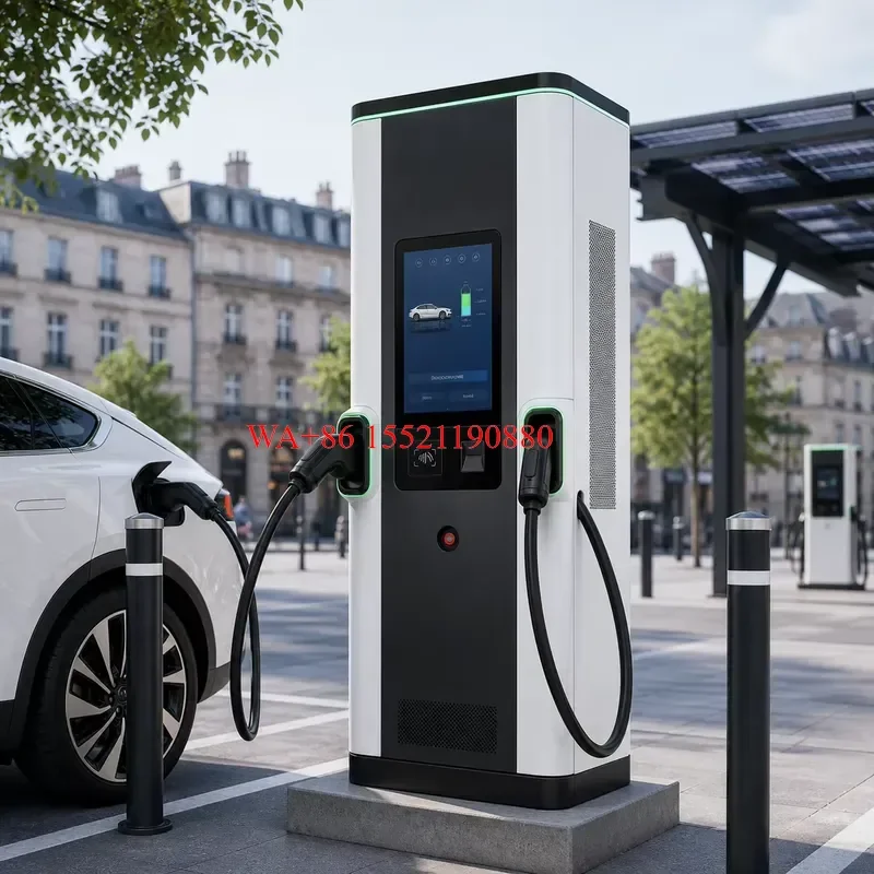 WMWMNU for 150kW Movable DC Fast Charger with POS Terminal Smart OCPP 1.6J Mobile EV Charging Station Level 3 Electric Car