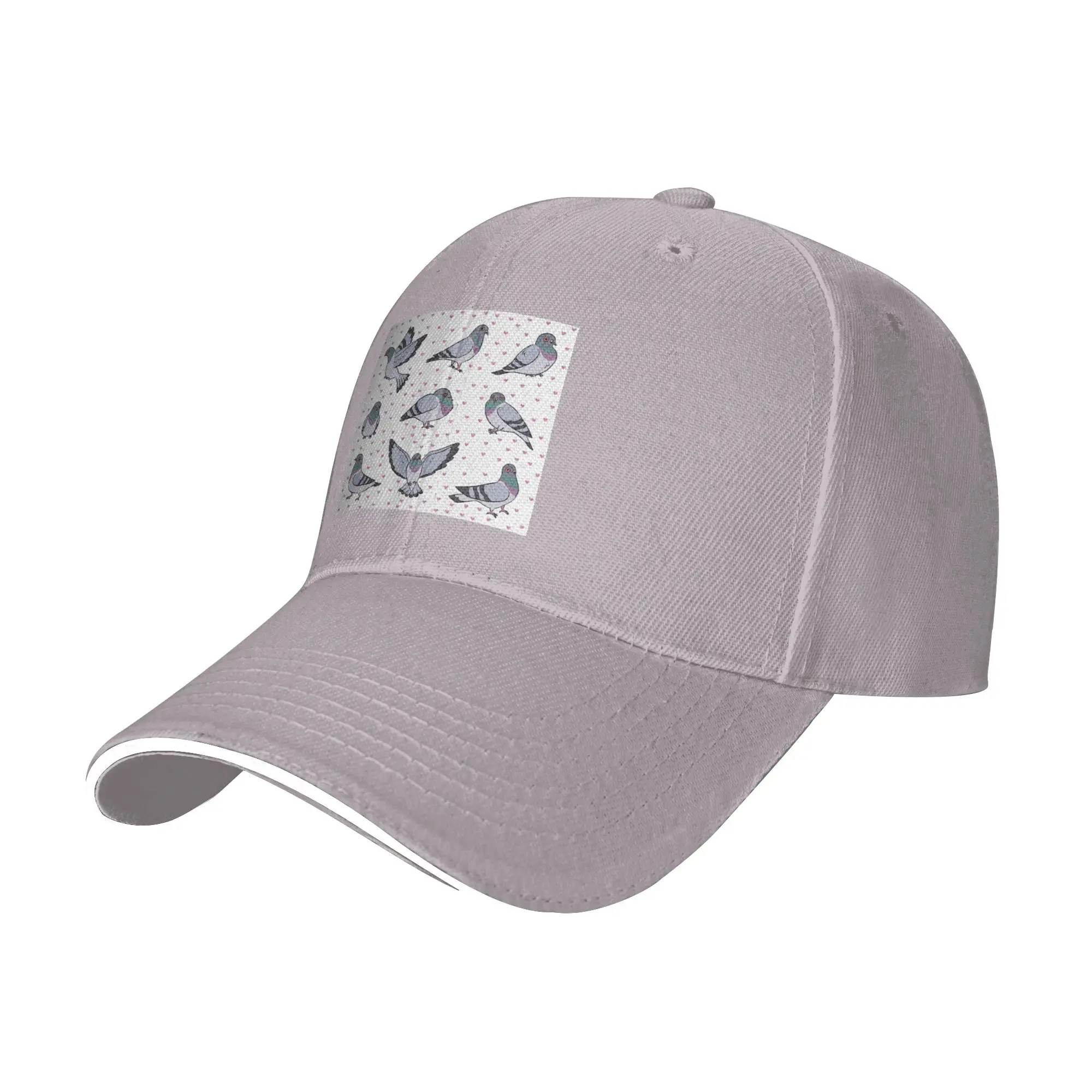 Cute cartoon Pigeons pack Cap Casual Baseball Caps Adjustable Hat Hip Hop Summer Unisex Baseball Hats Customizable Polychromatic