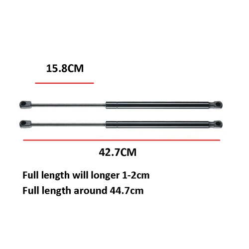 Imagen 2 del producto Soporte de elevación de puerta trasera, amortiguadores de resorte de Gas para Jeep Patriot 2007 2008 2009 2010 2011 2012 2013 2014 2015