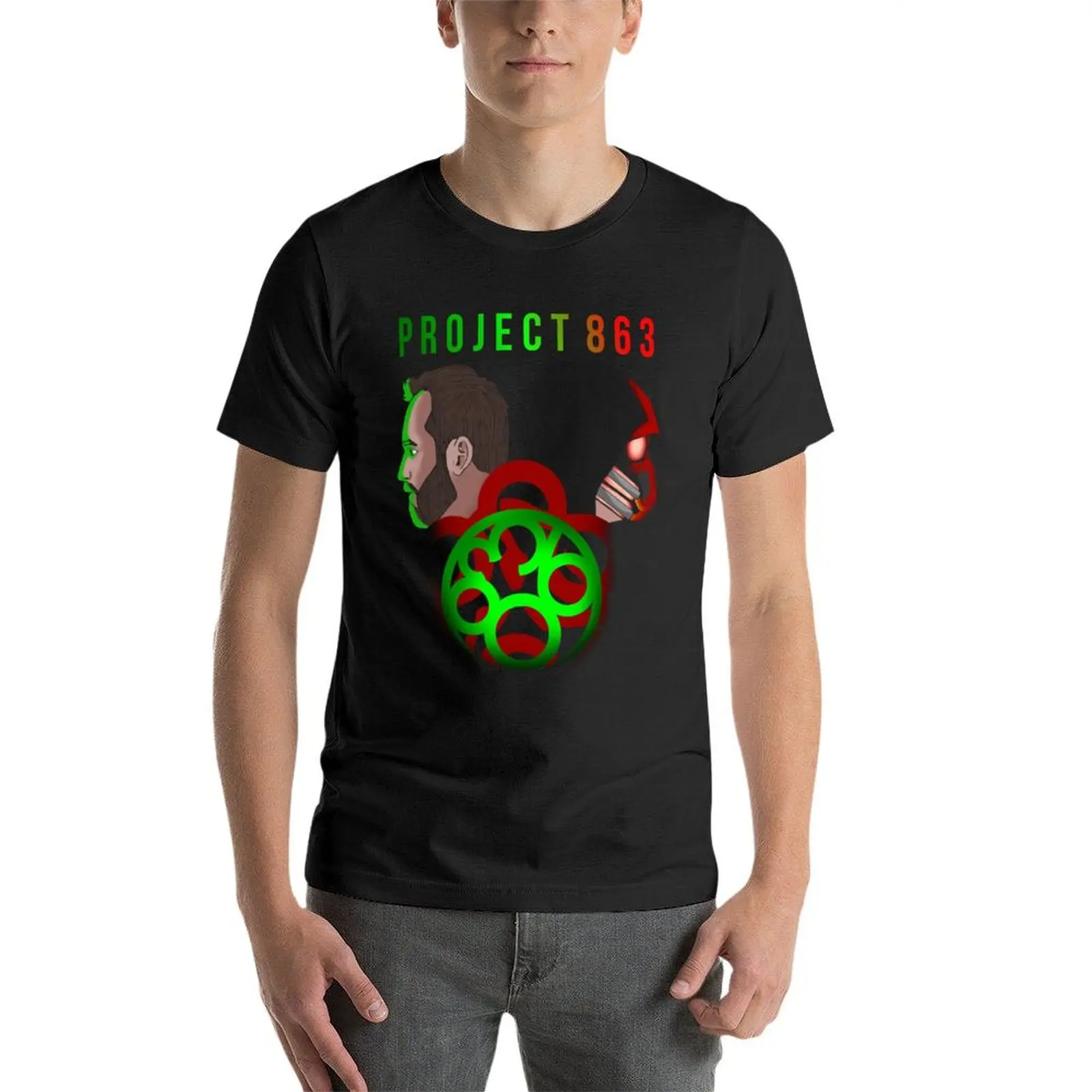 Projekt 863 T-Shirt Neuauflage Custom izeds Tier druck für Jungen Grafiken Herren Grafik T-Shirts lustig