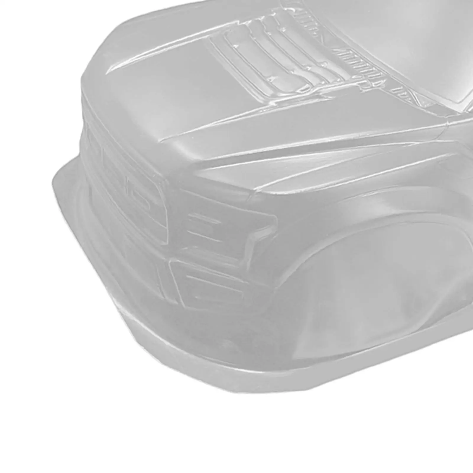 1/10 RC Klare PC-Schale, DIY unbemaltes RC-Auto, Karosserieflügel/für 90046 90047,