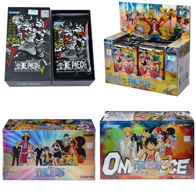 مجموعة جديدة من قطعة واحدة بطاقة هواية كلاسيكية شعبية لشخصية أنيمي لوفي زورو نامي سانجي ايس سابو بوا · هانكوك هدية للأطفال