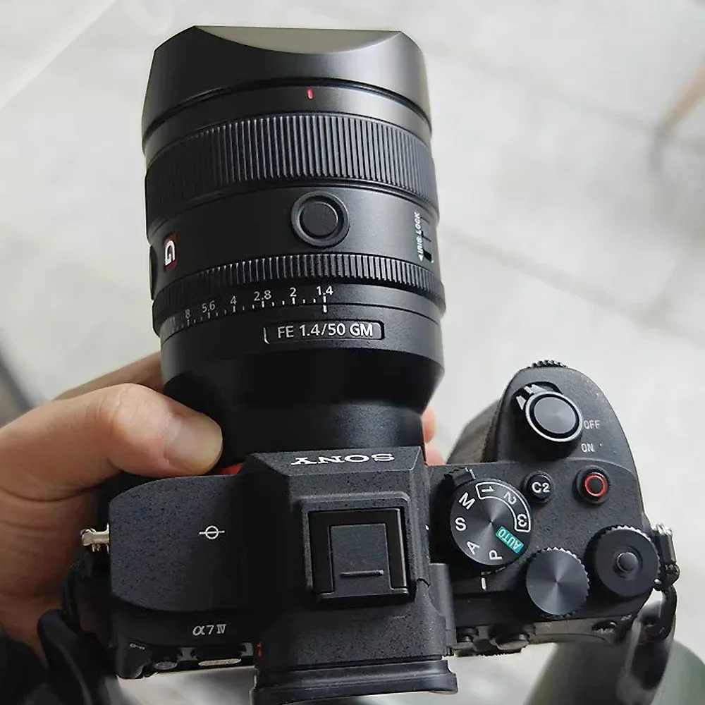 pare-soleil-carre-a-baionnette-en-metal-avec-capuchon-pour-sony-fe-50mm-f14-gm-fe-14-50-gm