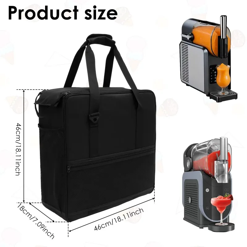 Factory Direct Compatible WithSlushie Machine Carrying Bag Oxford Cloth Waterproof Dustproof Frozen Drink Maker Storage Bag With