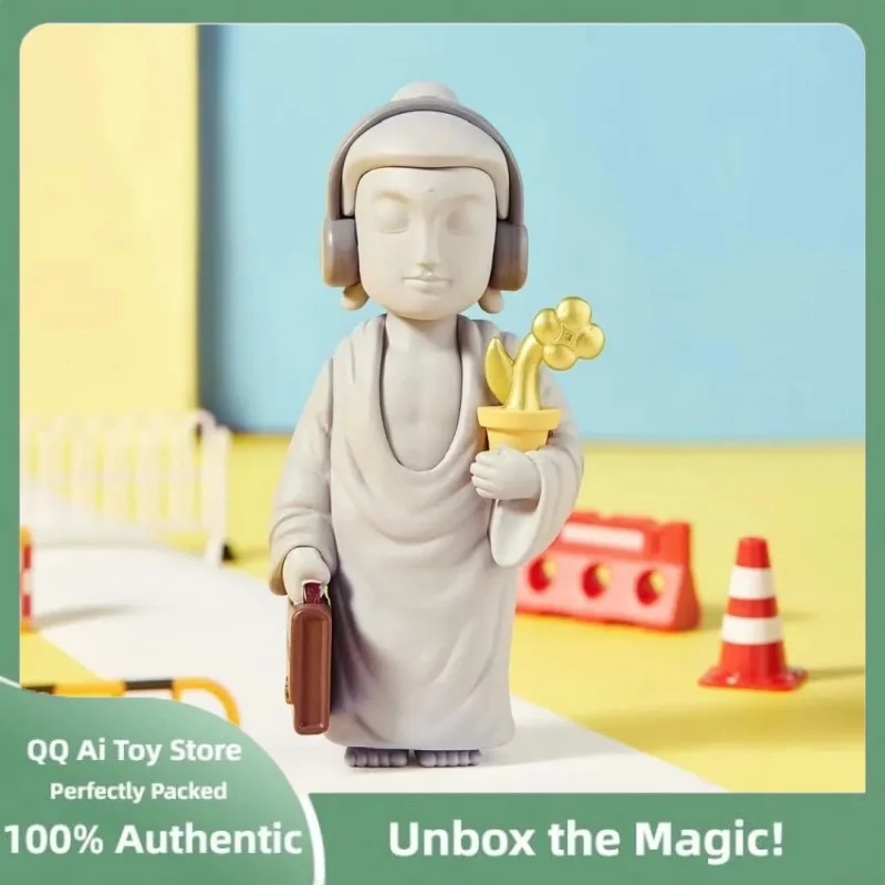 حار حقيقي Fo لو U الاسترخاء بوذا المد صندوق أعمى بوذا أنيمي عمل الإبداعية الشكل صندوق غامض جمع نموذج هدية عيد ميلاد #6