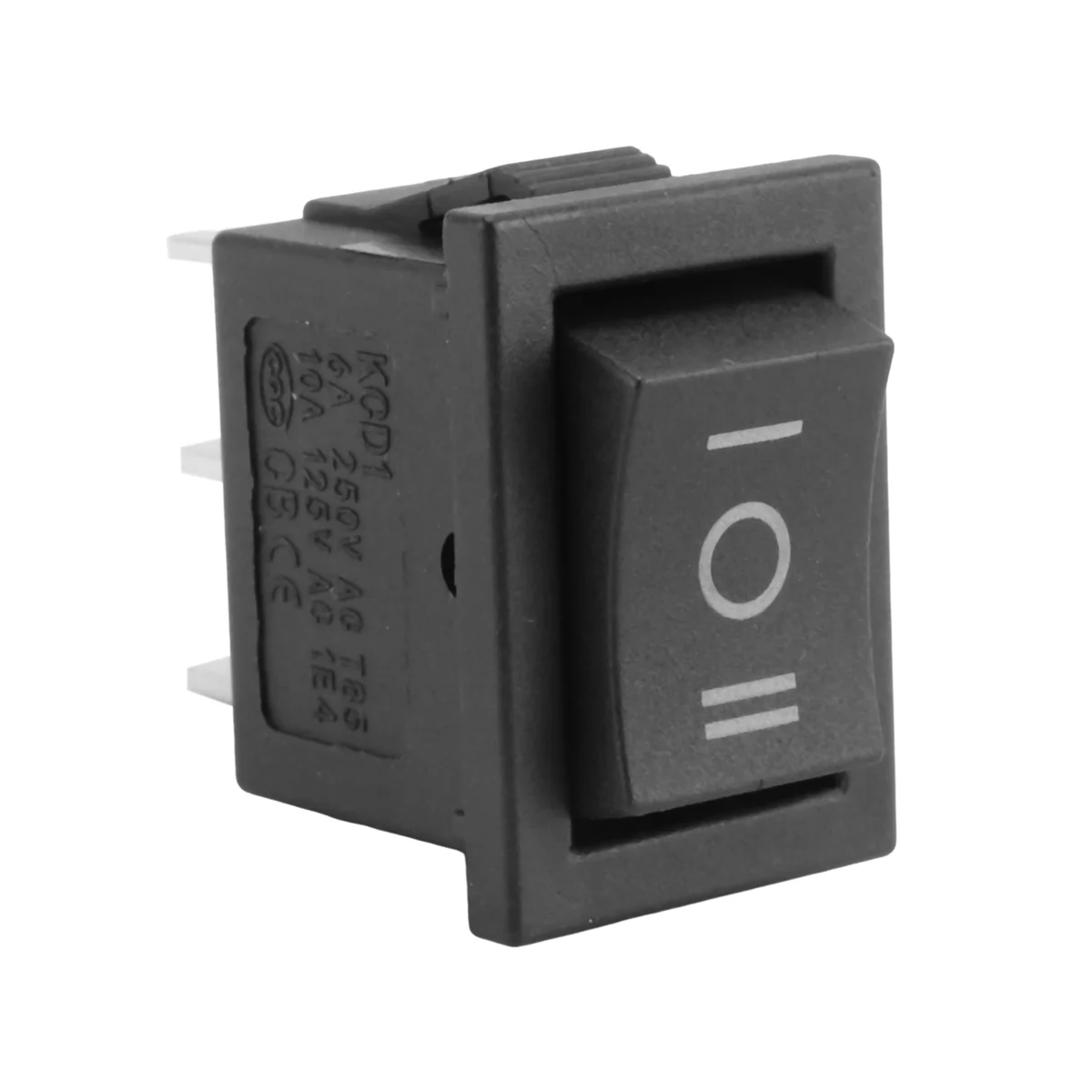 SPDT ON-OFF-ON 3 Position Snap In Boat Rocker Switch AC 250V/6A 125V/10AT98C