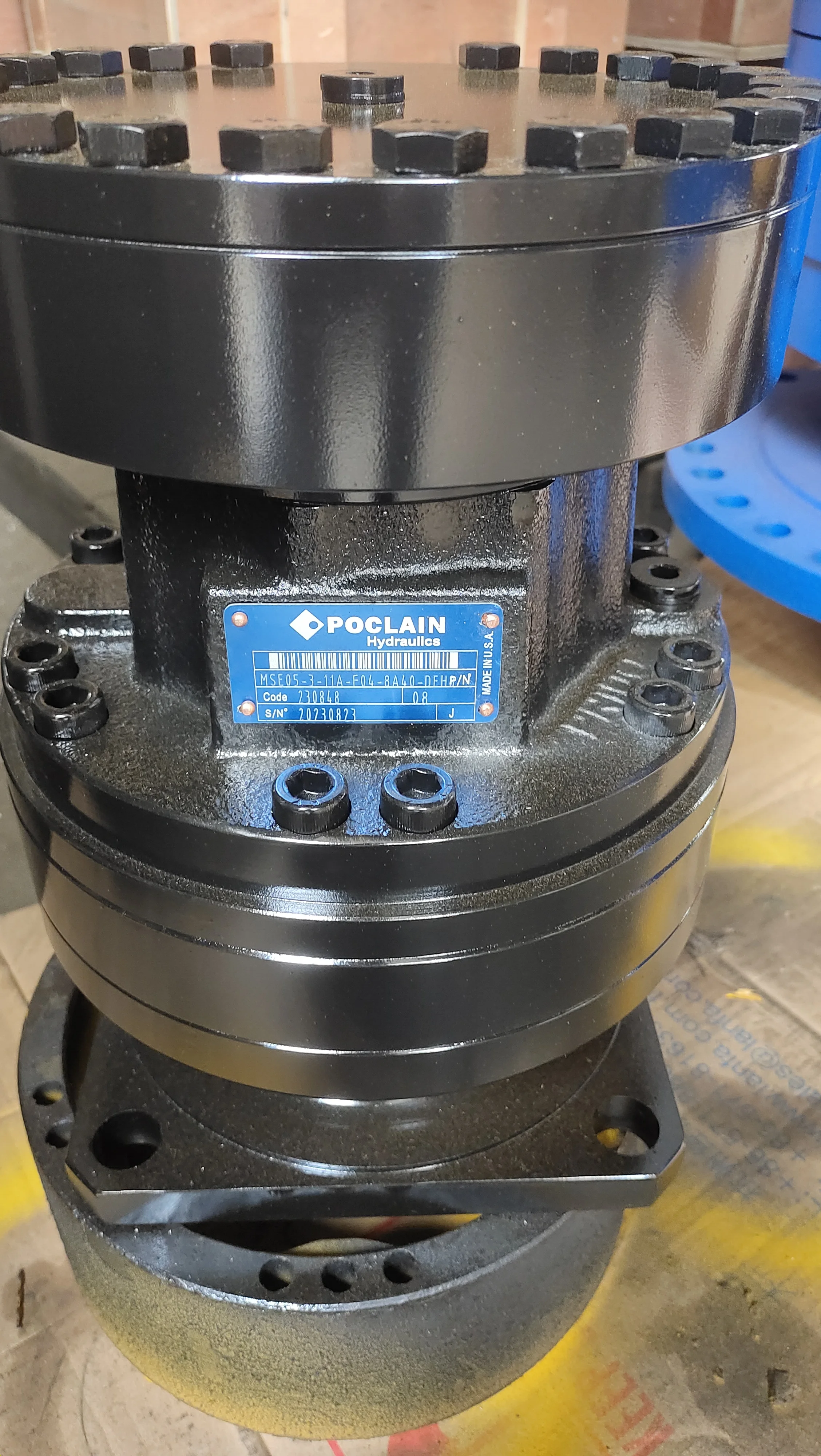 Poclain MS05-2-13A-R05-1220- 51J0 MS02-2-123-F03-1120-Y000 MS05-2-14A-F05-8AD0-56EF Hydraulic Motor