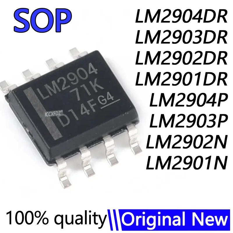 (10piece) LM2904DR SOP-8 LM2904 LM2903DR LM2903 LM2902DR SOP-14 LM2902 LM2901DR LM2901 LM2904P LM2903P LM2902N LM2901N DIP DIP-8