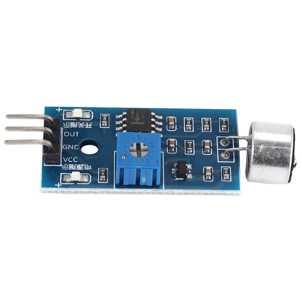 B94A 3.3V/3.5V LM393 Microphone Amplifier Sound Sensor MIC Voice Module for Arduino