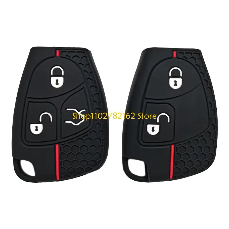 

547B Remote Cover Protective Shell Soft Protector Cover Car Case for B200 S350 E280 Full Case
