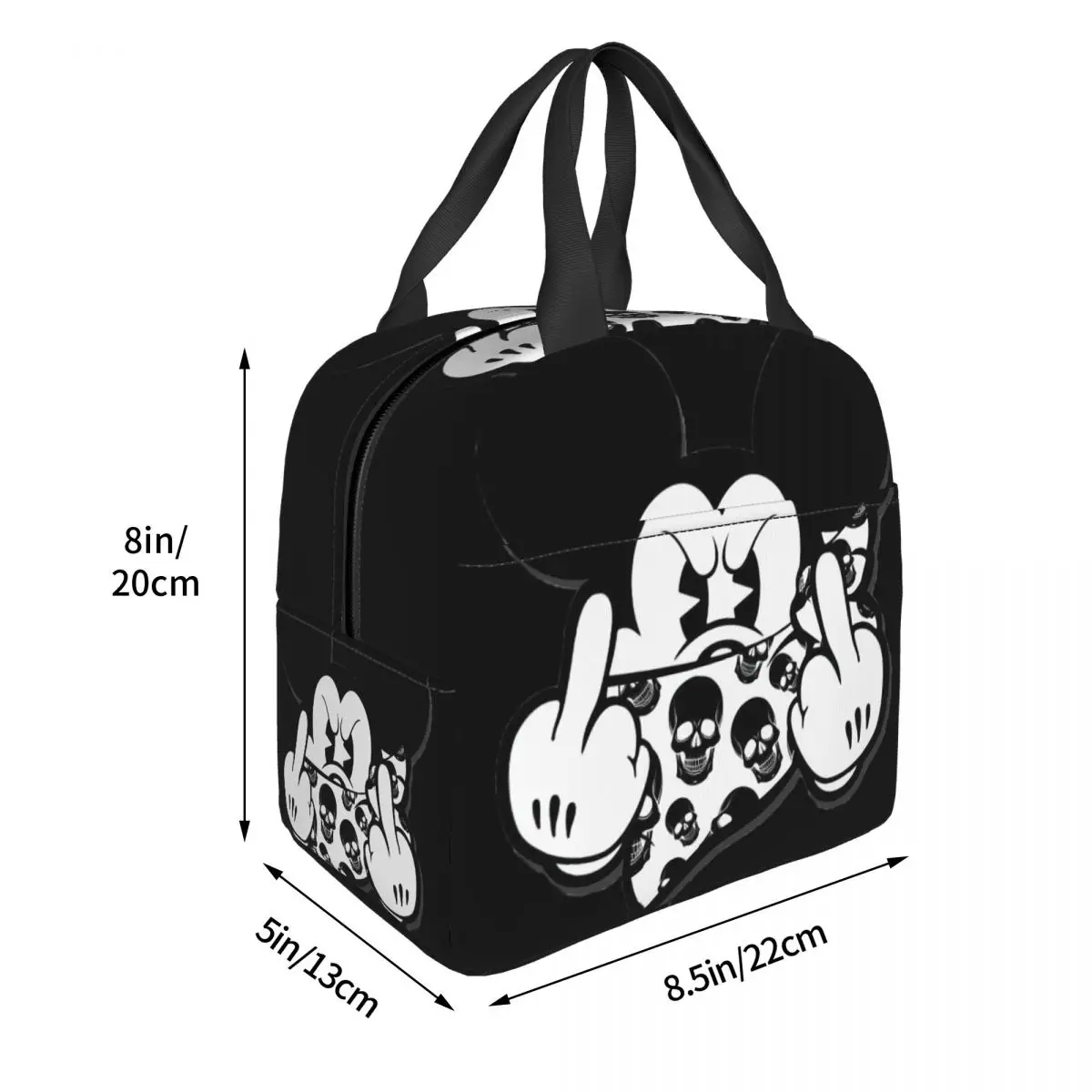 Mickey Mouse Insulated Lunch Bags Thermal Bag Lunch Container High Capacity Tote Lunch Box Food Storage Bags School Travel