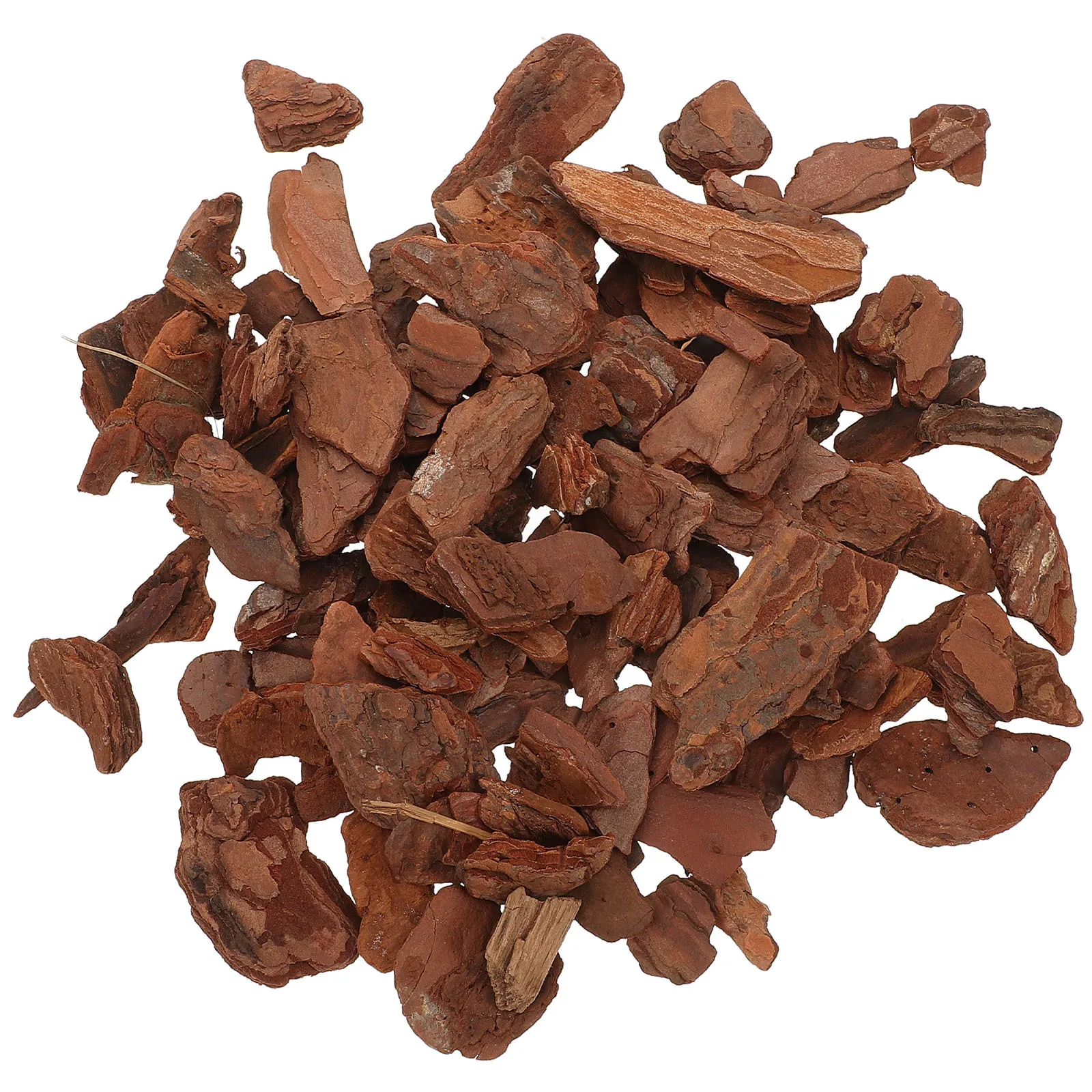 

1 Bag Exquisite Bark Chips for Reptile Terrarium Bedding Natural Tree Bark Decor Landscape Substrate for Lizard Turtle Tank No