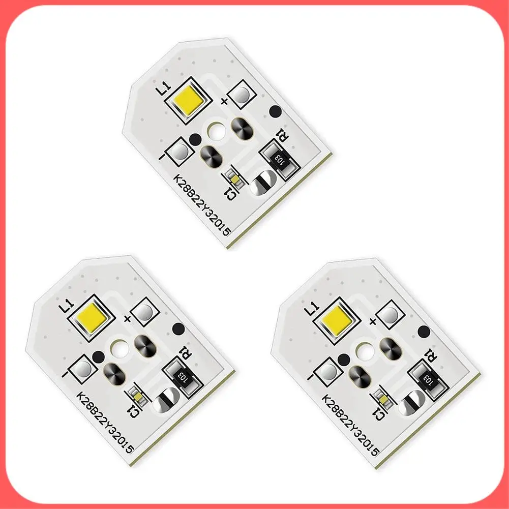 

AA89-3PC WR55X11132 Refrigerator Bulb Light Replacement LED Compatible WR55X25754 WR55X26486 WR55X30602 EAP12172918 AP6261806