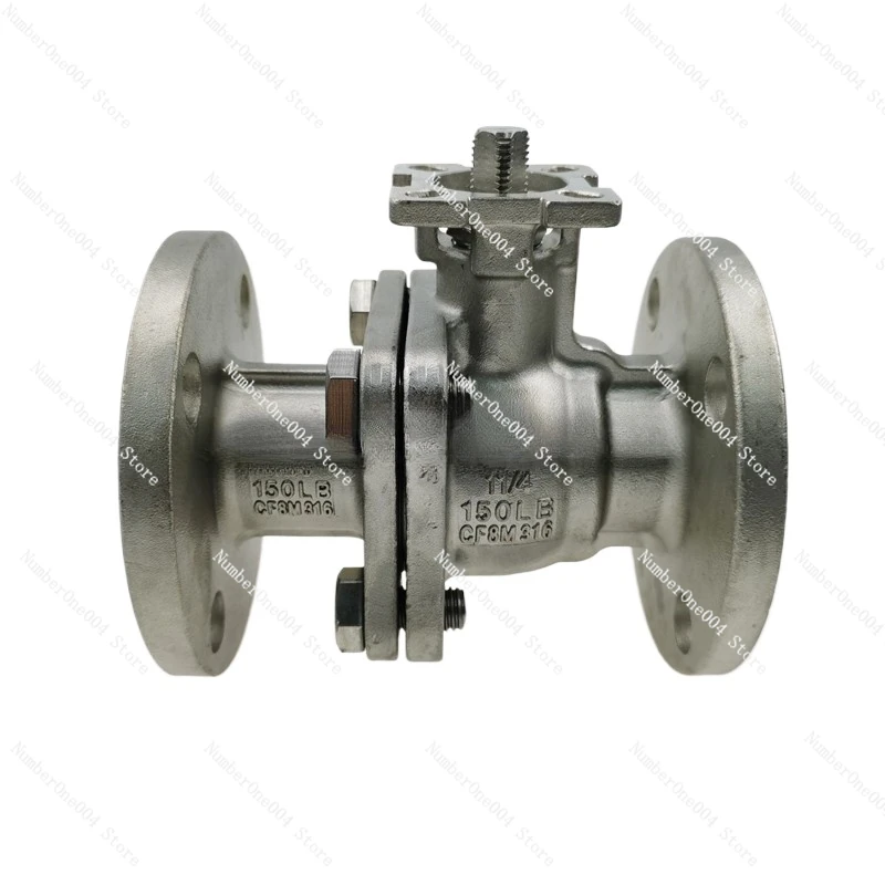 Applicable To 304/316L Stainless Steel Flanged Ball Valve National Standard Ministry of Chemical Industry