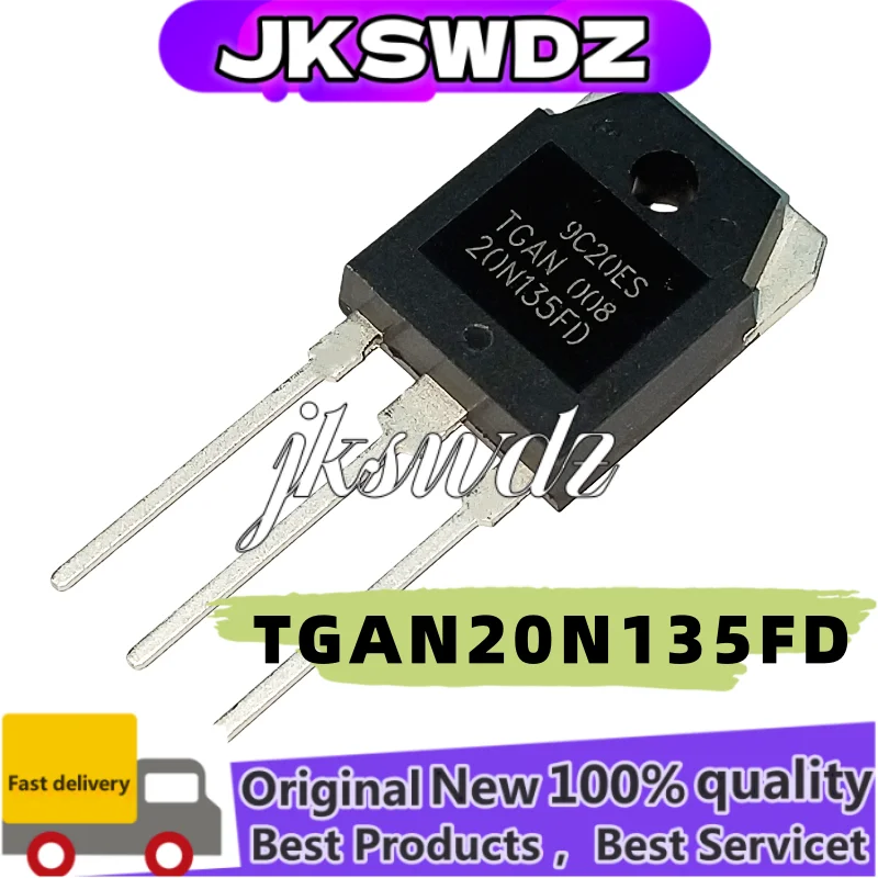 5/10 PZ/LOTTO NUOVO TGAN20N135FD 20N135 TGAN30N135FD TGAN30N135 30N135 SP25N135T SP25N135 15N135T TO-3P IGBT transistor di potenza
