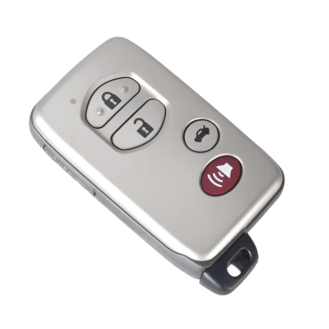 Remote 3+1 Button Car Key Cover Fob Holder Shell Case Housing Fit for Toyota Landcruiser Prado Aurion Camry Prius Grande