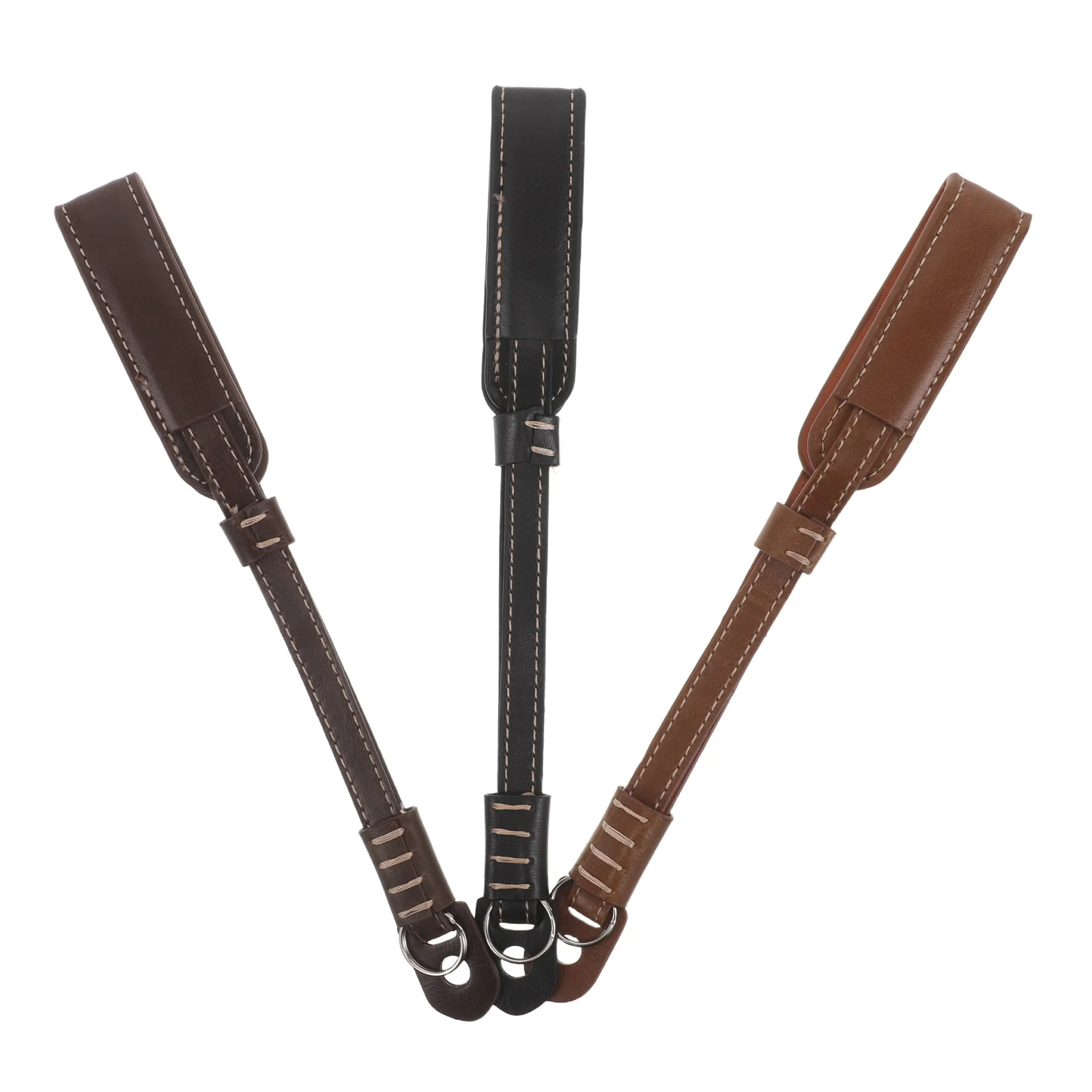 

3pcs Camera Wrist Strap Set Universal Heavy Duty Adjustable Safety Rope For Cameras Compact Anti-Loss Hand Strap
