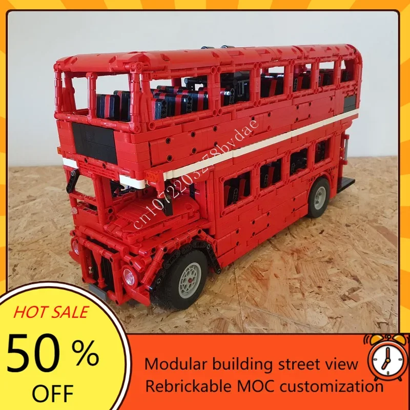 

4696PCS MOC City Transportation AEC Routemaster fully remote controlled Model Custom Puzzle DIY Child Creative Puzzle Toy Gift