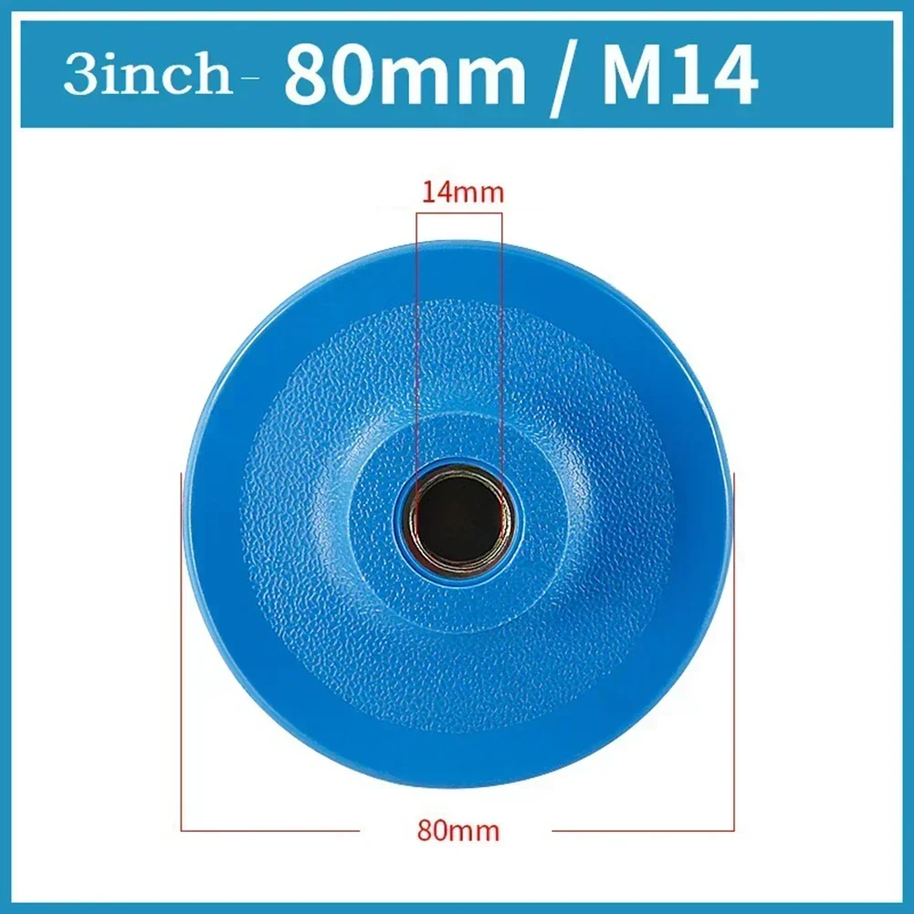 1PC 3/4inch M10/M14/M16 Polishing Disc Sanding Disc Backing Pad Adhesive Disc Hook Lo&op Buffing Polishing Disc Car Paint Care