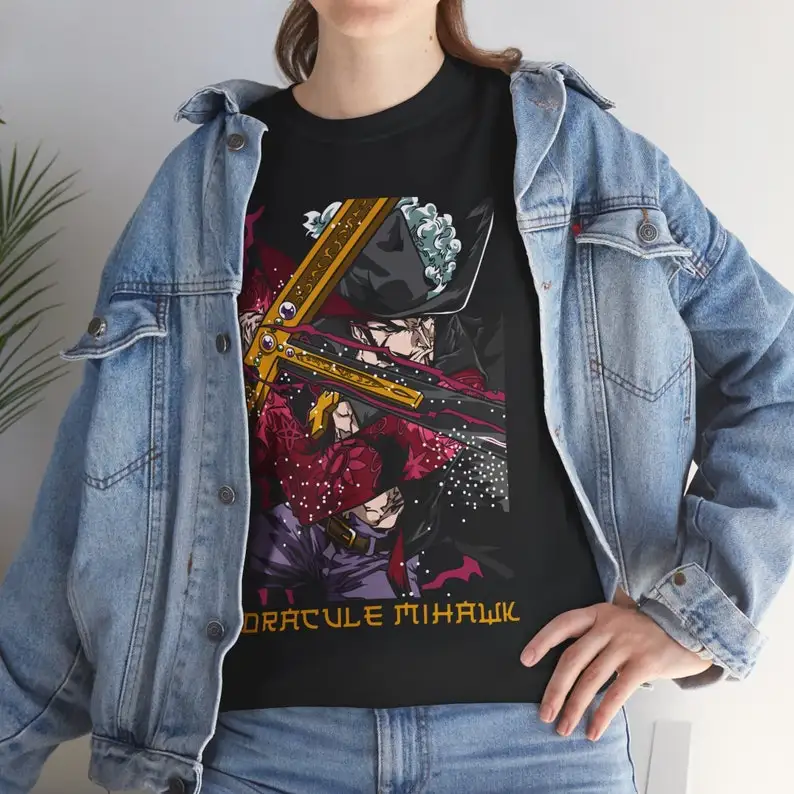 Anime Vintage T-shirt Unisex specjalne, koszulka w stylu mangi Anime