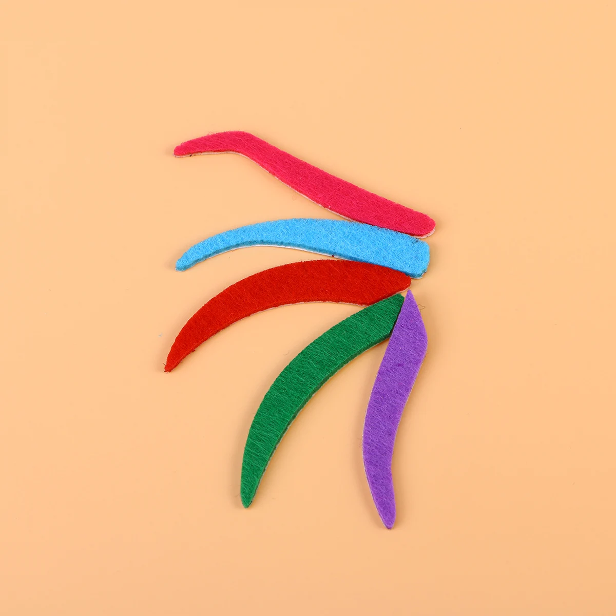 5개입 코스프레 눈썹 할로윈 액세서리 키트 4가지 종류 5가지 색상 접착식 가짜 눈썹 가면 무도회 드레스업 이벤트용