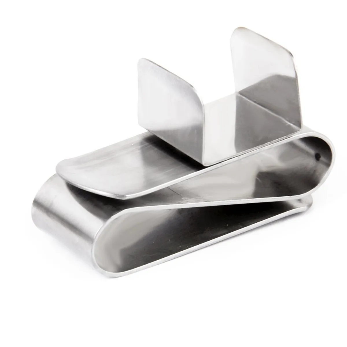 

Pool Cue Chalk Holder Magnetic Silver 74x23x14mm Stainless Steel Clip on Belt Pocket Keeps Chalk Handy for Billiards Snooker