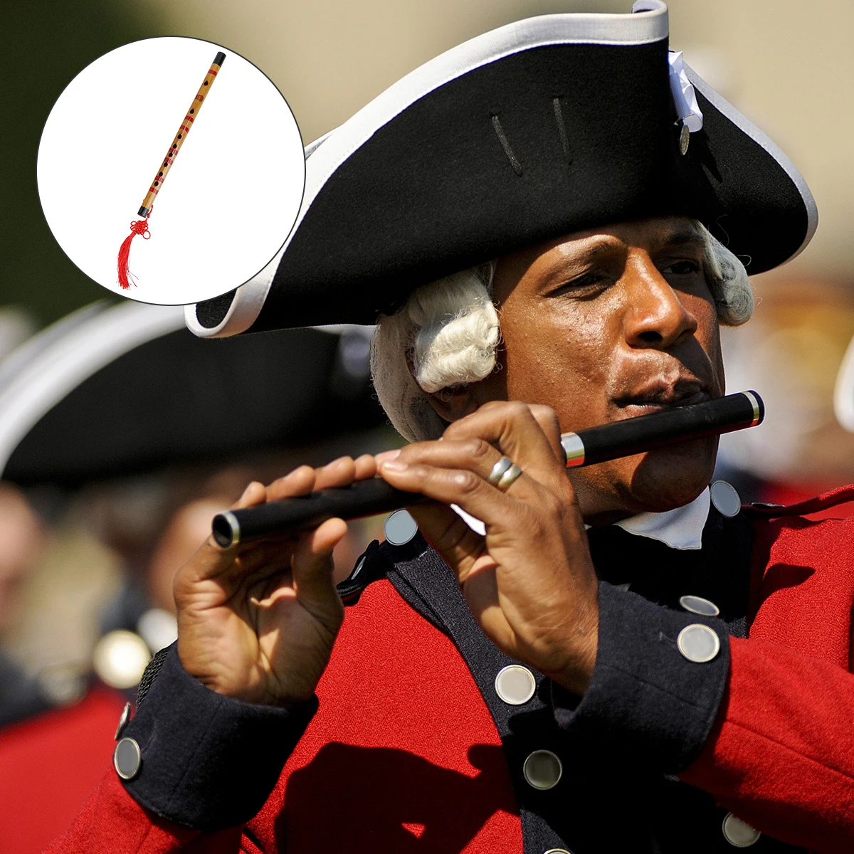 

Bamboo Traditional Musical Instrument For Beginner Color With Chinese Knot Diaphragm Chinese Bamboo Flute Long