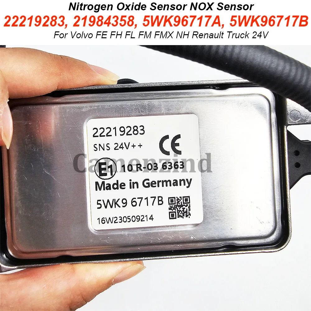 

Датчик оксида азота (NOx) 5WK96717B 5WK96717A, высококачественные чипы для грузовиков Volvo Renault 22219283 21473997 21984358