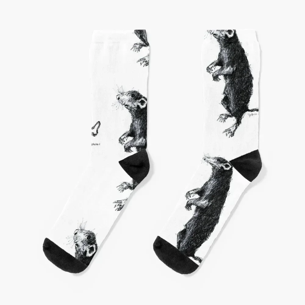 

rat Socks crazy basketball gym retro Socks Women Men's