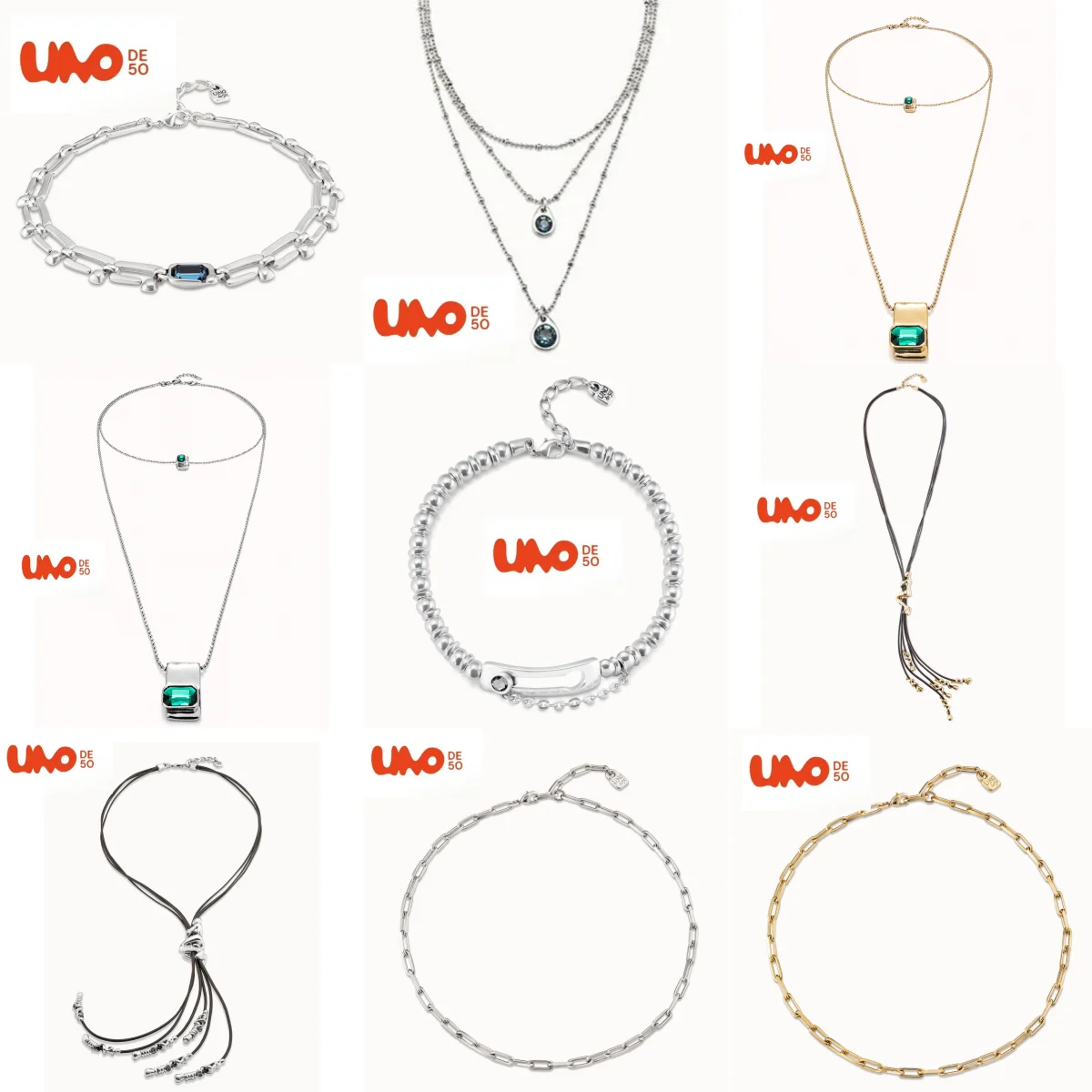 

UNOde50 Exquisite Necklace Popular in Summer, European Fashion, Affordable High-end Luxury Jewelry!