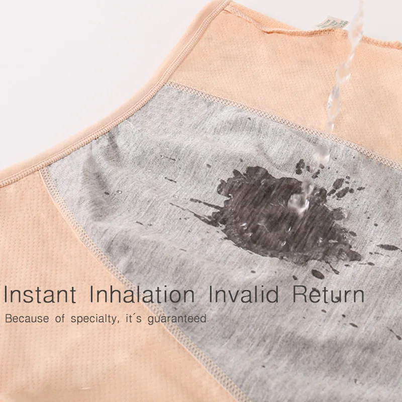 3pcs Leak Proof Menstrual Panties Women Period Cotton Waterproof Briefs Plus Size L-6XL Female Physiological Sanitary Underwear