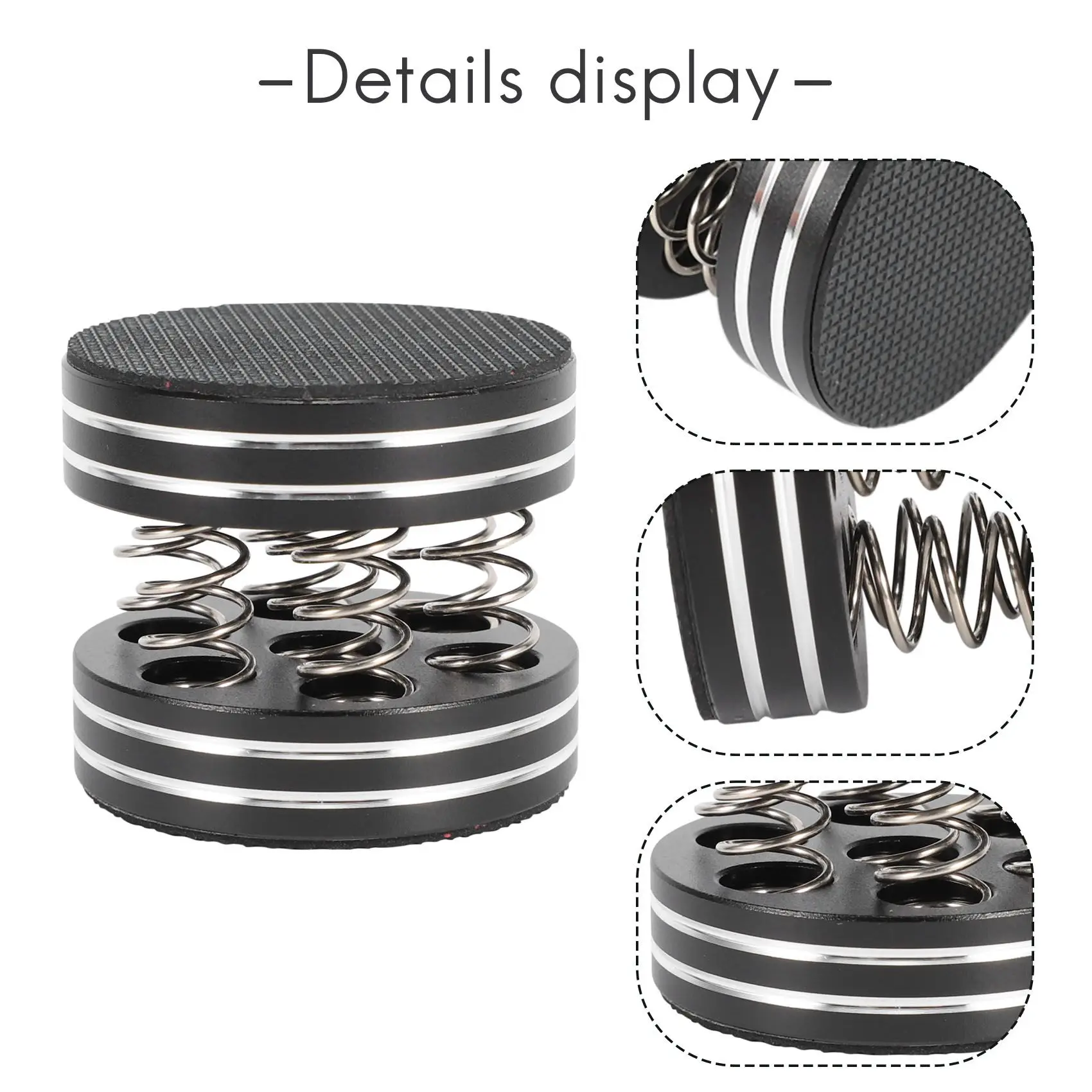 4 قطعة اوديوفيلي صدمة المسامير الربيع التخميد وسادة HIFI حامل قدم المتكلم سبايك الصوت CD مكبر للصوت وسادة للقدم