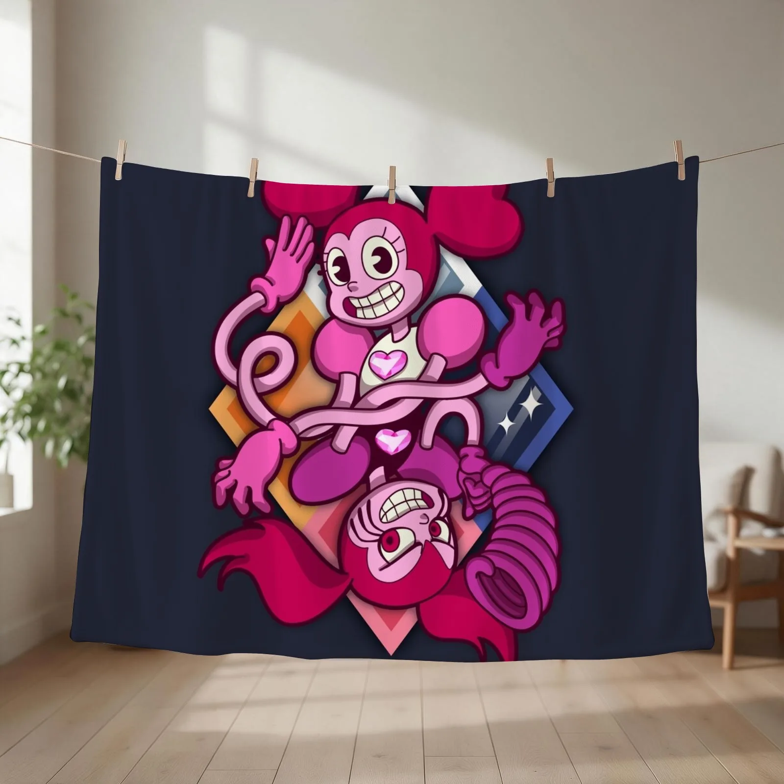 Your new best friend - reverse Throw Blanket couch cozy soft plush fuzzy picnic outdoor blanket