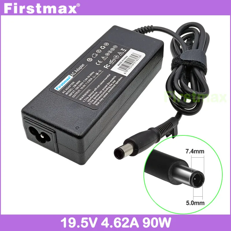 Laptop Charger 19.5V 4.62A 90W Power Supply for HP Pavilion DM6 DM6t DV6-7000 DV6-7100 DV6T-7000 DV6-8000 DV6T-8000 AC Adapter