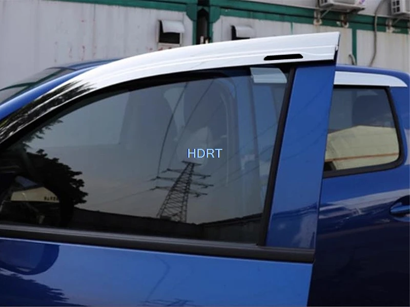 ل GWM Poer/Cannon/Ute/P-Series 2019 + نمط السيارة الجانب نافذة منحرف قناع الشمس المطر المأوى الطقس درع غطاء الملحقات #3