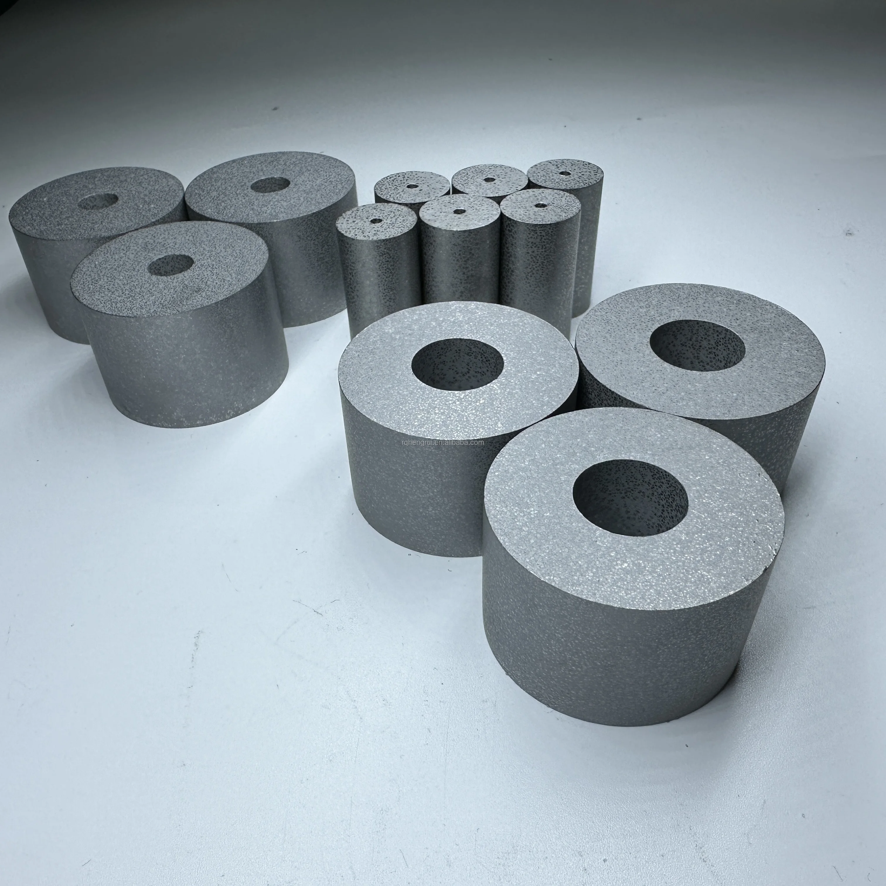 

Good wear resistance fine particles HRA89.5 tungsten carbide reducing die for nut mold fastener mold