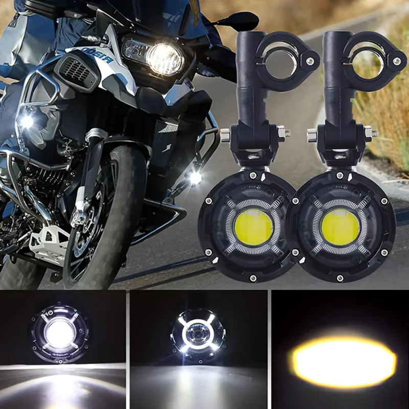 

Front Driving Aux Light Fog Lamp Assembly For BMW R1200GS LC/ADV F800GS F750GS F650GS R1150GS Tour Adventure Off-road Motorcycle