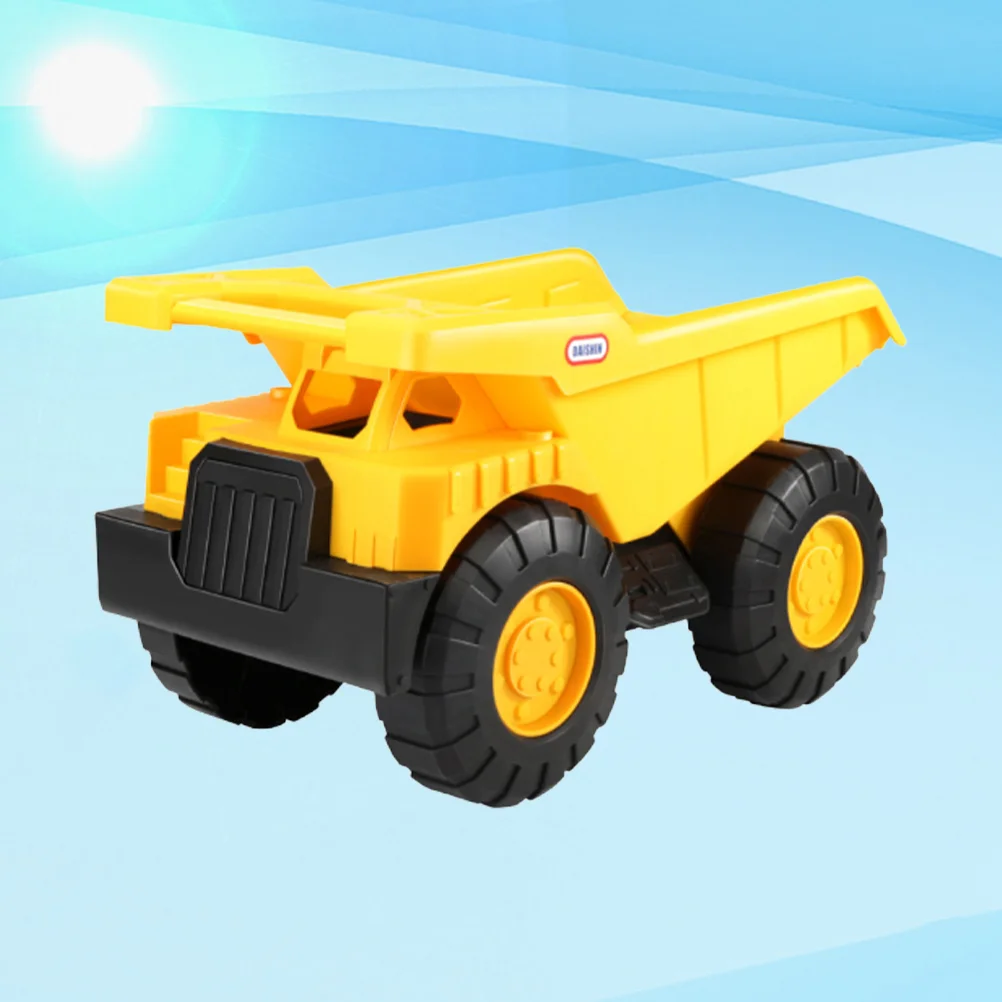 

Baby Beach Toy Plastic Car Toy Car Model Sand Holder Toy Toy Size Yellow (Tip ) Beach Accessories