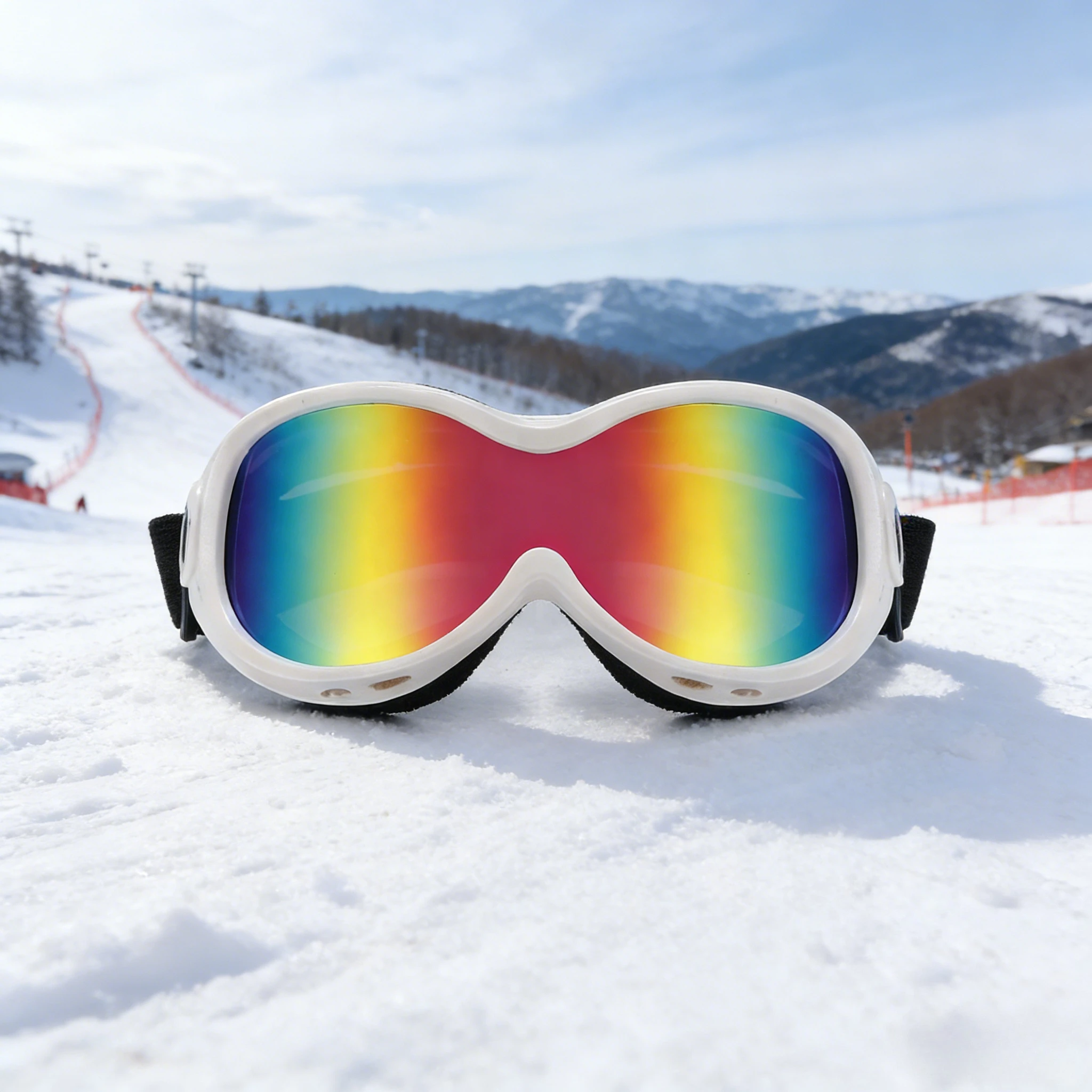 

Winter Sports Goggles - Windproof, Dustproof & Polarized for Skiing, Cycling & Motorcycle Racing