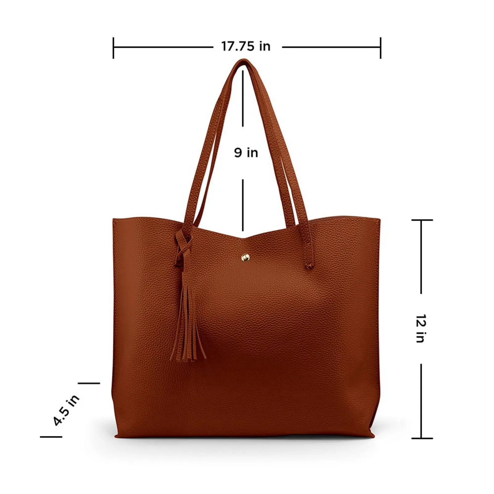 Fashion Women Solid Color Tassel Hnadbag Phone Bag Shoulder Bag Shopping Bag Women\'S Handbag Sac à Mains Femme Bolsos Mujer Bols