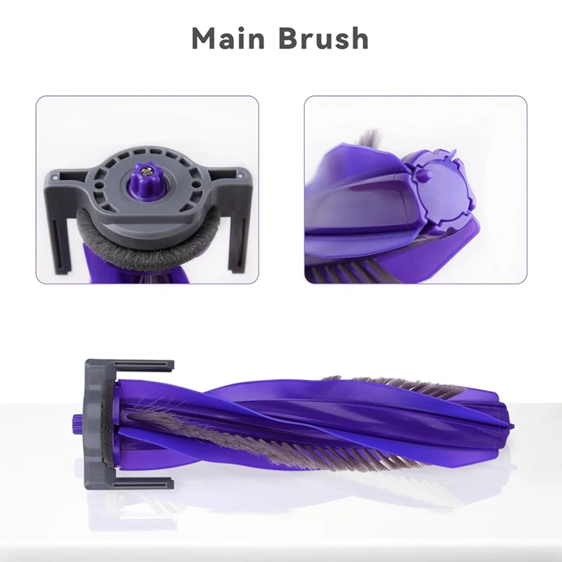 YCOC-Replacement Accessories Kit For Narwal Freo X Ultra Robot Vacuums Main Side Brush Hepa Filter Mop Cloth